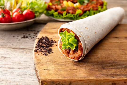 Cig Kofte Vegetarian Wrap